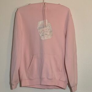 H&M Soft Pink Relaxed Fit Hoodie